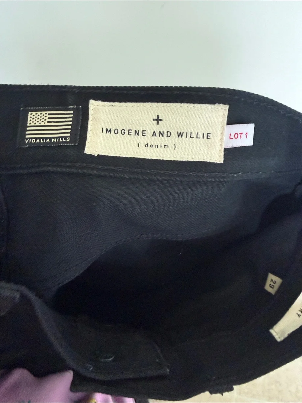 imogene + willie Straight Black Men's Jeans